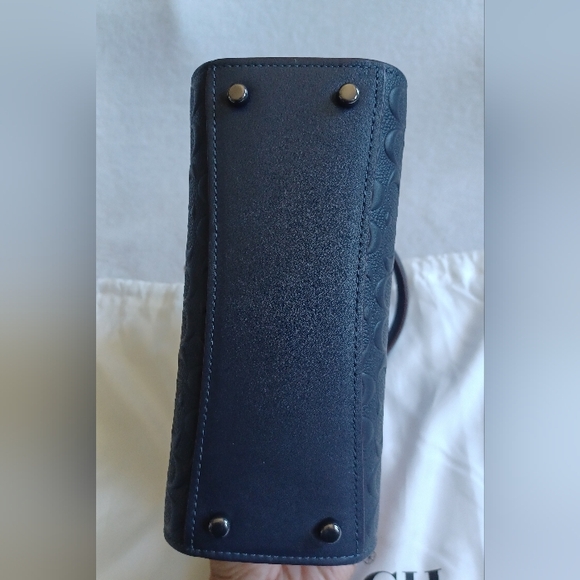 Coach HTF Morgan Top Handle & Wallet in Signature Monogram Leather - Picture 13 of 17